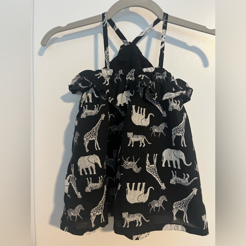 Old navy baby safari dress - Picture 3 of 4
